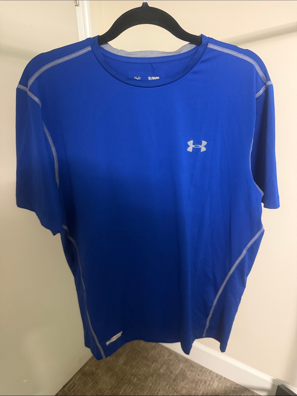 Under Armour Royal Blue Short-Sleeve Athletic Tee